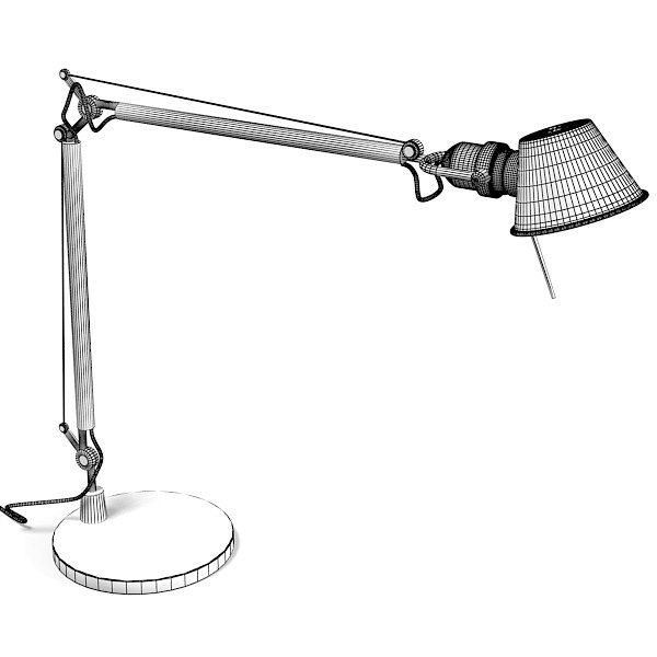 artemide tolomeo led 3d model - Artemide tolomeo Led  table lamp by shop3ds